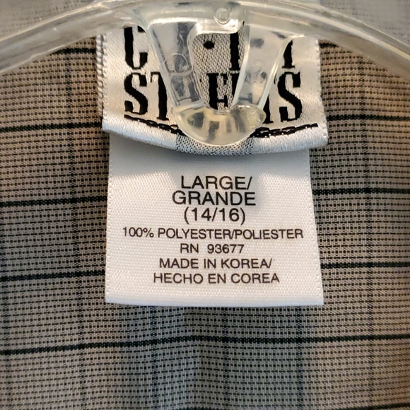 City Streets mens button up - Picture 4 of 4